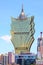 Grand Lisboa Hotel and Cityscape, Macau, China