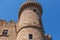 Grand master`s Palace in Rhodes, Greece tower