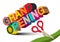 Grand Opening 3D Colorful Vector Title