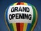 Grand opening balloon