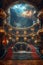 Grand opera house with opulent details and a majestic stage3D render