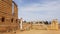 The Grand Palace. The ruins of the Umayyad city of Anjar. Beqaa Valley, Lebanon