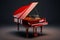 Grand piano, classic and elegant