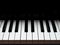 Grand piano music keyboard