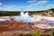 Grand Prismatic Spring In Yellowstone