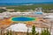 Grand Prismatic Spring in Yellowstone National Park