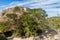 Grand Pyramid at the ruins of the ancient Mayan city Uxmal, Mexi