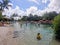 The Grand Reef snorkeling area at Discovery Cove in  Orlando, Florida