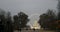 Grand Roue seen from Tuileries Gardens in Paris during new year illuminations