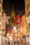 Grand Rue with Christmas decorations, a pedestrian street in Strasbourg