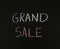 Grand sale