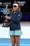 Grand Slam Champion Naomi Osaka of Japan posing with Australian Open trophy after her victory in final match at 2019 Australian Op