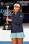 Grand Slam Champion Naomi Osaka of Japan posing with Australian Open trophy after her victory in final match at 2019 Australian Op