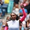 Grand Slam champion Serena Williams of United States celebrates victory after her round three match at US Open 2016