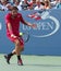 Grand Slam champion Stanislas Wawrinka of Switzerland in action during his round four match at US Open 2016
