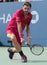 Grand Slam champion Stanislas Wawrinka of Switzerland in action during his round four match at US Open 2016