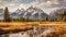 Grand Teton National Park Wyoming - made with Generative AI tools