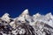 Grand Teton Peaks in the Bridger-Teton National Forest in Wyoming