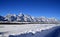 Grand Teton Peaks in the Bridger-Teton National Forest in Wyoming