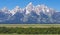 Grand Teton Peaks Panorama, Wyoming, USA