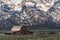 Grand tetons moulton barn mountain landscape old west ghost town