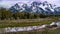 Grand tetons sunrise wyoming