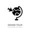grand tour icon in trendy design style. grand tour icon isolated on white background. grand tour vector icon simple and modern