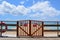 Grand Turk, Turks and Caicos - April 03 2014: Boardwalk/Jetty/Pier on Cruise Center Beach