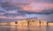 Grand Valetta Harbour, Senglea peninsula on a sunse