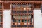 Grand windows of Hemis Monastery Tibet Buddhsim Temple in Leh Ladakh