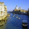 Grande Canel Venice view from Ponte dellâ€™Accademia