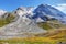 Grande Casse peak in Vanoise national park of french alps, France