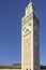 Grande Mosque Hassan II, minaret detail, in Casablanca.