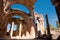 Grandi terme ruins at Villa Adriana at Roma