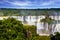 Grandiose multi-level waterfalls Iguazu