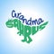 Grandma Saurus -Cute dinosaur character for T-Shirts, Hoodie, Tank.