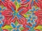 Grandmas` Colourful & Vibrant Floral Quilt Design