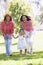 Grandmother with adult daughter and granddaughter