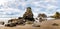 Grandmother Rock Standing Proudly at Trinidad State Beach, California, USA