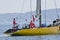 Grandson, Switzerland, May 21, 2022 : SSL (Star Sailors League) Gold Cup Qualifying Series, QS Round 1 at Lake Neuchatel