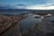 Granite Beach and across the bay.