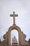 Granite cross of a church