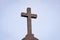 Granite cross of a church