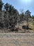 Granite Crystal lake road springtime afternoon Curt Gowdy State Park Cheyenne Wyoming