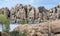 Granite Dells and Lake Watson Riparian Park, Prescott Arizona USA