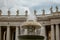 The Granite Fountain Sculpted by Bernini, Vatican, Italy