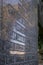 Granite headstone in a graveyard in Scotland, Dumfries and Galloway