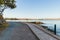 Granite Island causeway viewed towards Victor Harbor