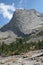 Granite mountain in Wyoming