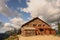 Granite Park Chalet On Cloudy Summer Day